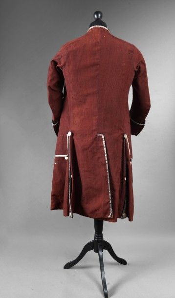Habit, époque Louis XVI, bel habit à basques...