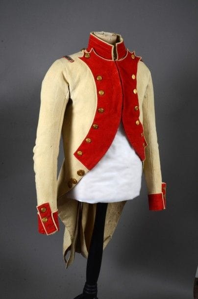 Habit et giberne d'officier d'infanterie...