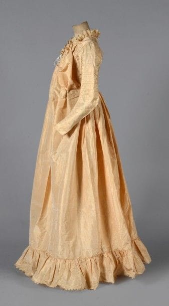 Robe de grossesse, fin du XVIIIe siècle,...