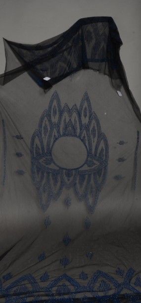 Robe du soir non montée brodée en pièce,...