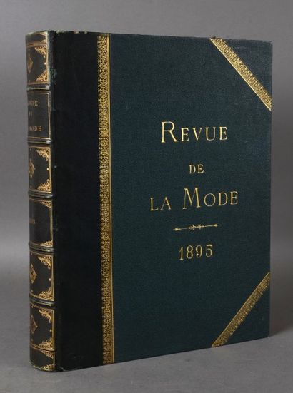 Revue de la Mode, 1895, année complète reliée...