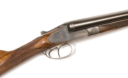 Fusil de chasse artisanal liégeois à faux...