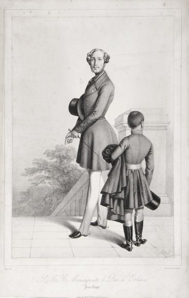 Ferdinand, duc d'Orléans (1810-1842). Portrait...