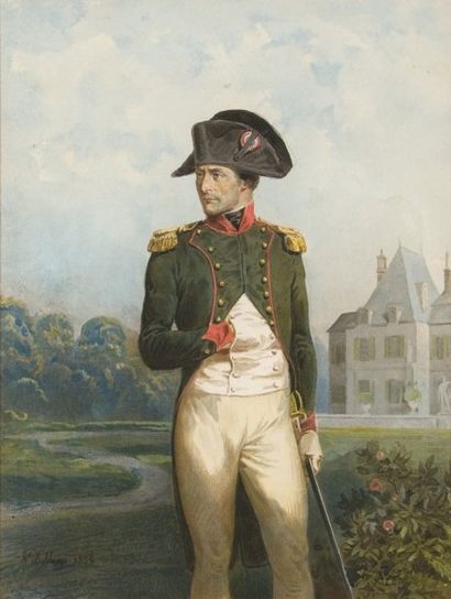 BELLANGE Louis Hyppolite d'après. Napoléon...