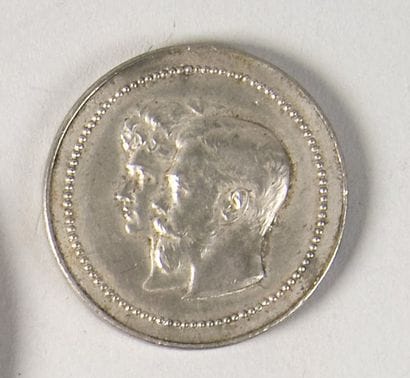 Visite de Nicolas II. Médaille commémorative...