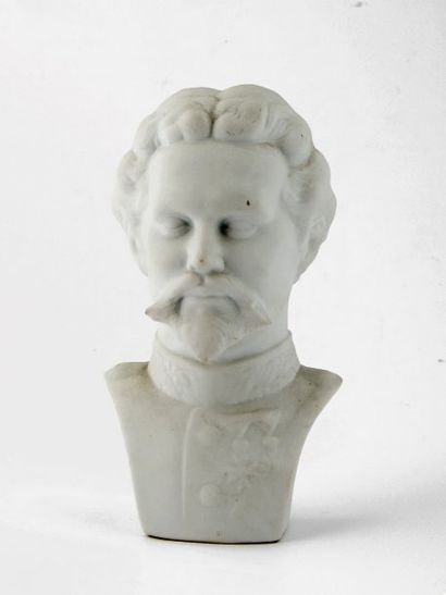 Louis II, roi de Bavière (1845-1886). Buste...