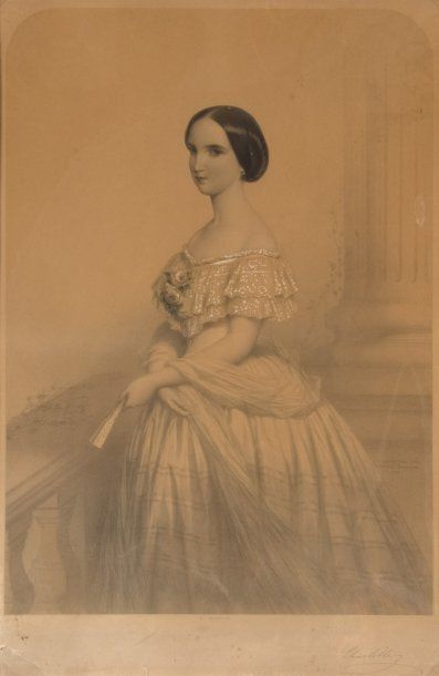 Charlotte impératrice du Mexique, née princesse...