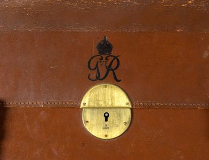 George VI, roi de Grande-Bretagne. Porte-documents...