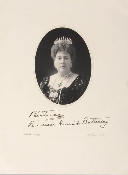 Béatrice, princesse de Battenberg, née princesse...
