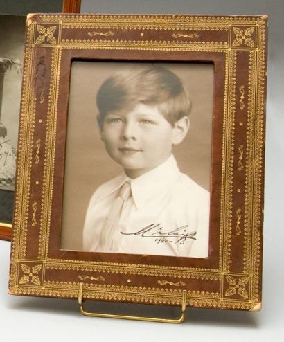 Michel Ier, roi de Roumanie. Portrait photographique...