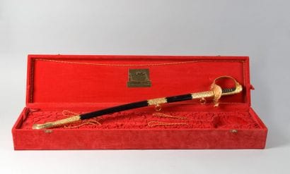Sabre d'honneur offert par le président syrien...