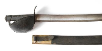 Sabre de bord modèle 1833. Lame bien datée...