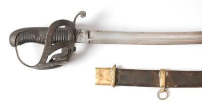 Sabre composite. Garde et lame allemande....