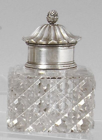 Petit encrier de la Maison CARL FABERGE,...