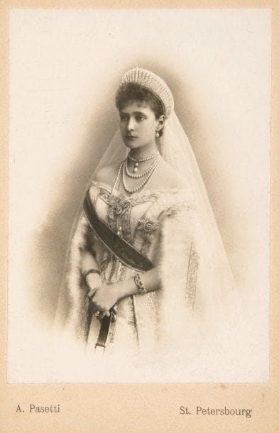 Alexandra Féodorovna, impératrice de Russie....