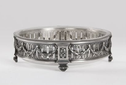 Coupe de présentation en argent, intérieur...