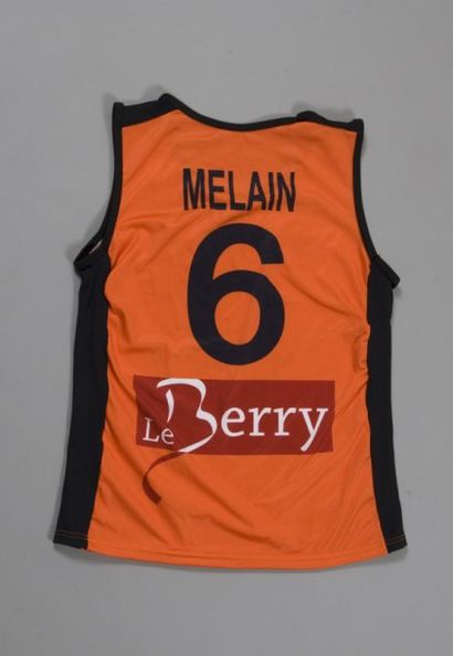 Maillot officiel de Cathy Melain à Bourges...