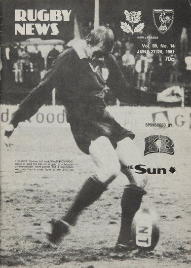 Lot de 3 programmes de l'Equipe de France...