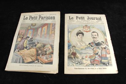 Lot de deux exemplaires du 