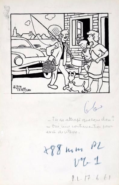 Saint Ogan, Alain

Pêche bredouille.
Encre...