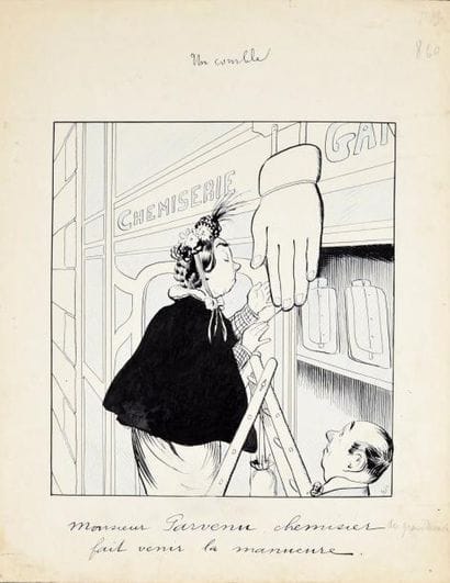 Benjamin RABIER

Un comble. Monsieur Parvenu,...