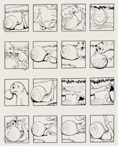 Benjamin RABIER

L'escargot
Encre de chine...