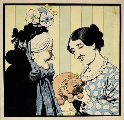 Benjamin RABIER

DEUX FEMMES ET LE PETIT...