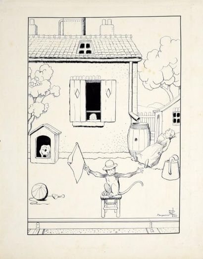 Benjamin RABIER

«Dessins originaux» de Benjamin...