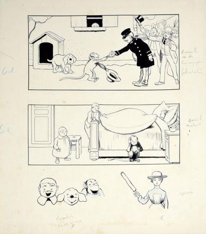 Benjamin RABIER

«Dessins originaux» de Benjamin...