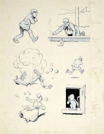 Benjamin RABIER

«Dessins originaux» de Benjamin...