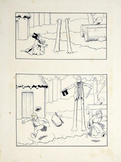 Benjamin RABIER

«Dessins originaux» de Benjamin...
