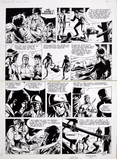 Aidans, Édouard

LES FRANVAL. ALERTE A BORNEO.
Planche...