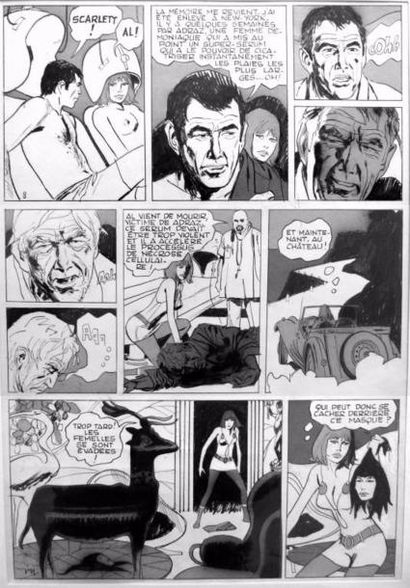 Gigi, Robert

Scarlett Dream. Tome 2. Araignia.
Encre...