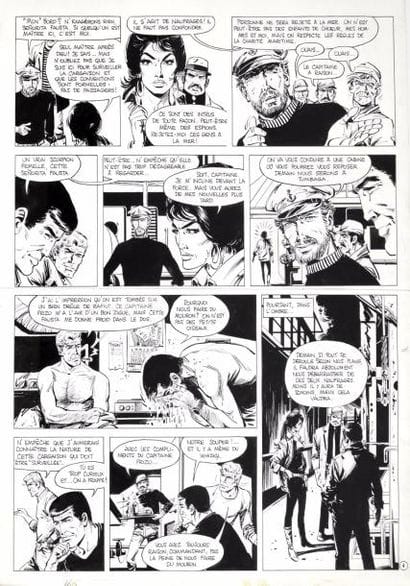 VANCE, WILLIAM

Bob Morane. Guerilla à Tumbaga.
Encre...