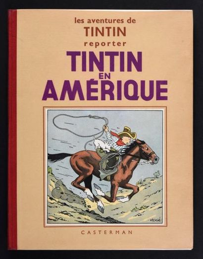 HERGÉ

Tintin 02. Tintin en Amérique.
La...