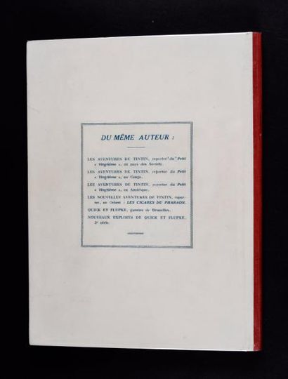 HERGÉ

Tintin 04. Les Cigares du Pharaon.
La...