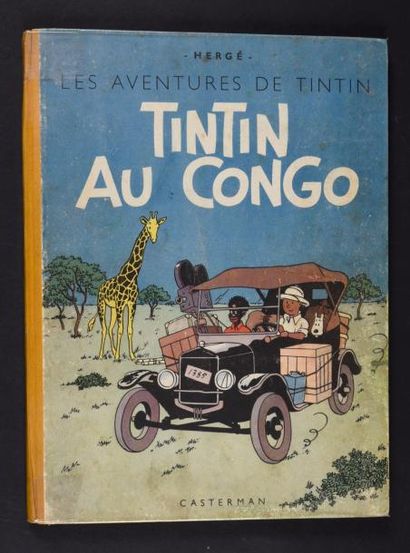 HERGÉ

TINTIN 02.
Tintin au Congo. EO Edition...