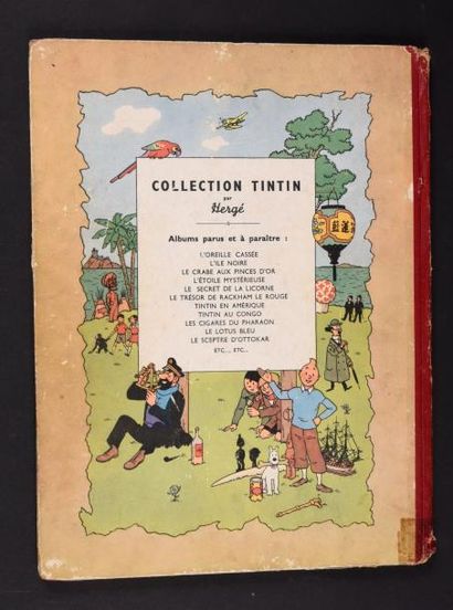 HERGÉ

TINTIN 03.
Tintin en Amérique. B1....