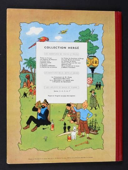 HERGÉ

TINTIN 18.
L'affaire Tournesol EO.
EO...