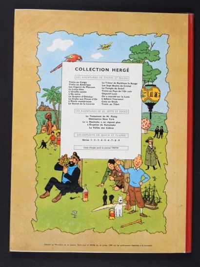 HERGÉ

TINTIN 20.
Tintin au Tibet. EO Edition...
