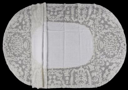 Centre de table, grand chiffre et couronne...