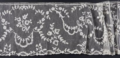 Collection Rigaud, volant en dentelle de...