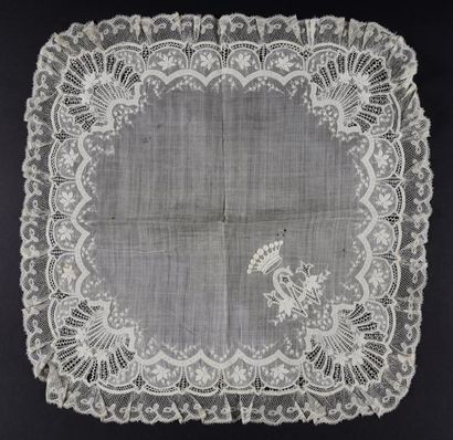 Comtesse Cosima Wagner, mouchoir en linon...