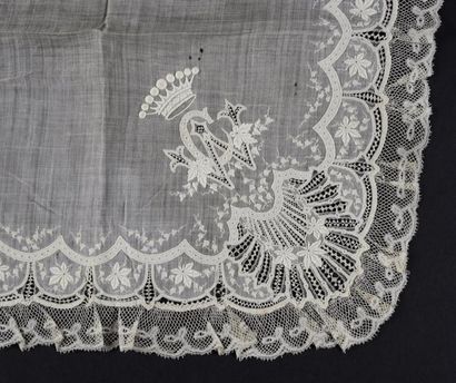 Comtesse Cosima Wagner, mouchoir en linon...
