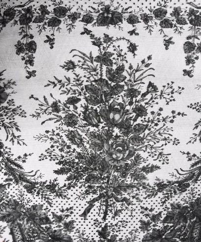 Remarquable volant pour jupe en dentelle...