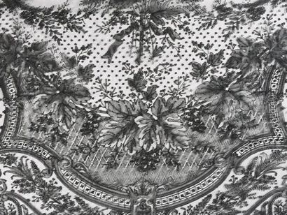 Remarquable volant pour jupe en dentelle...