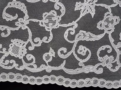 Jupe ou volant de rochet en dentelle type...