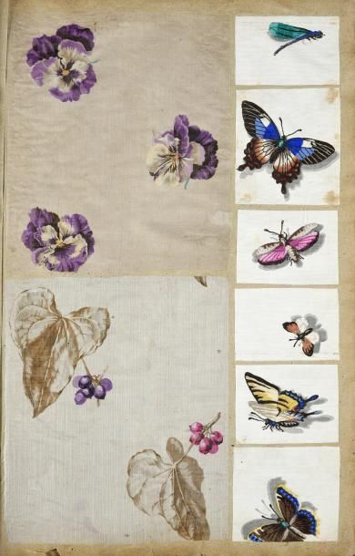 Album d'échantillons d'imprimés, Alsace,...