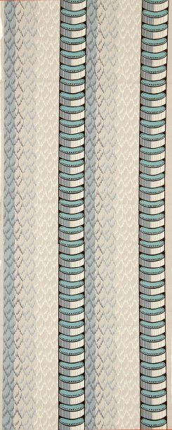 Rouleau et bordure coordonnée de papier peint,...