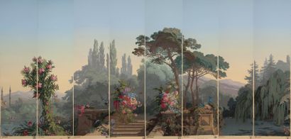 Eldorado, partie de décor panoramique de...